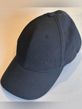 🌸 Two Blind Brothers Braille Logo Embroidered Black Baseball Cap
